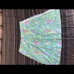 Lilly Pulitzer New Orleans skirt 8 Hops and Pops